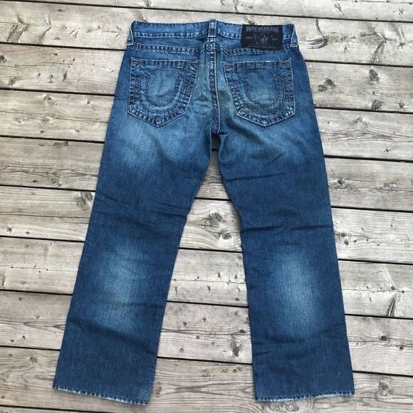 Vintage True Religion Jeans Size 36 BOBBY SUPER T Blue - Picture 5 of 9
